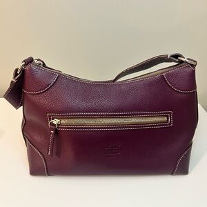 Dooney & Bourke Purple Leather Women's Purse